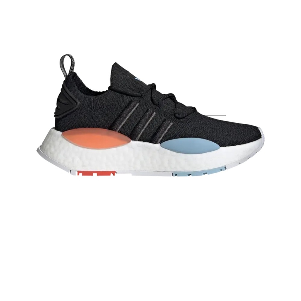adidas NMD W1 Core Black Cloud White Clear Sky (Women's)